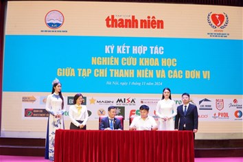 LỄ KÝ KẾT HỢP TÁC GIỮA TẠP CHÍ THANH NIÊN VÀ KHOA LÝ LUẬN CHÍNH TRỊ & PHÁP LUẬT
